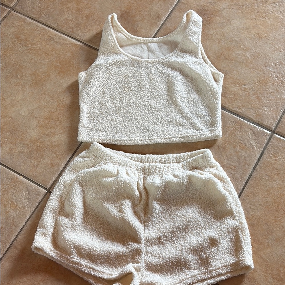 Cider Cream Pajama Set Cozy Intimates Sleepwear